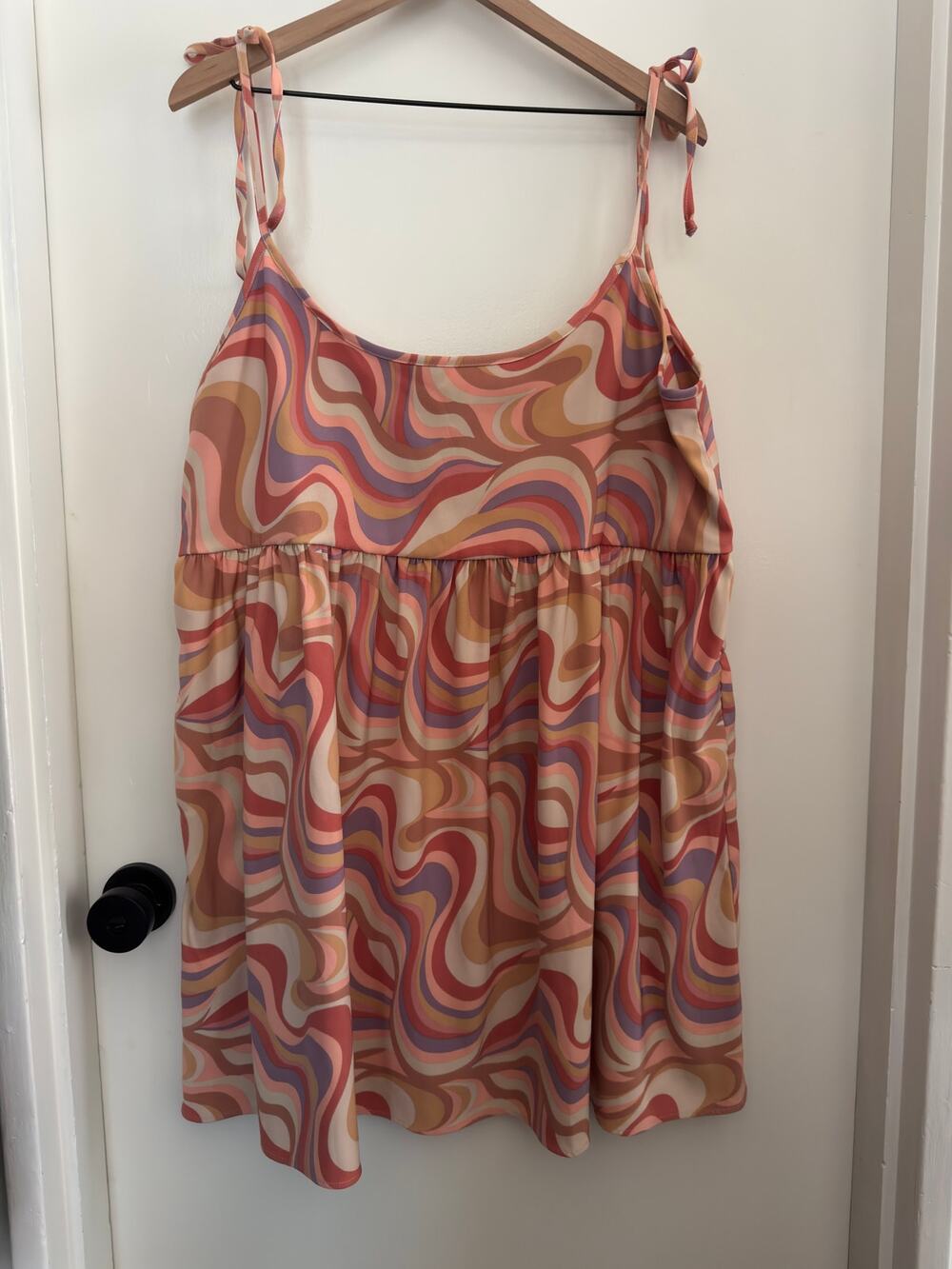 ALTAR HOUSELINE Edith Mini Dress in Painted Hills XXL